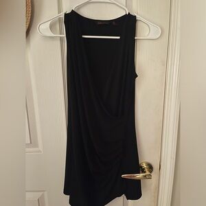 Sofia Vergara cross front sleeveless tomedium
